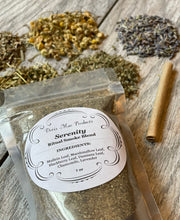 Load image into Gallery viewer, Serenity Herbal Ritual Smoke Blend