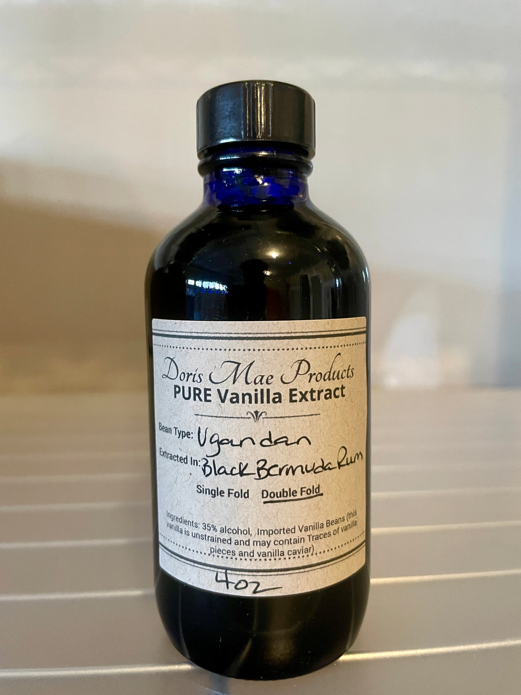 Pure Vanilla Extract (Ugandan Double Fold)