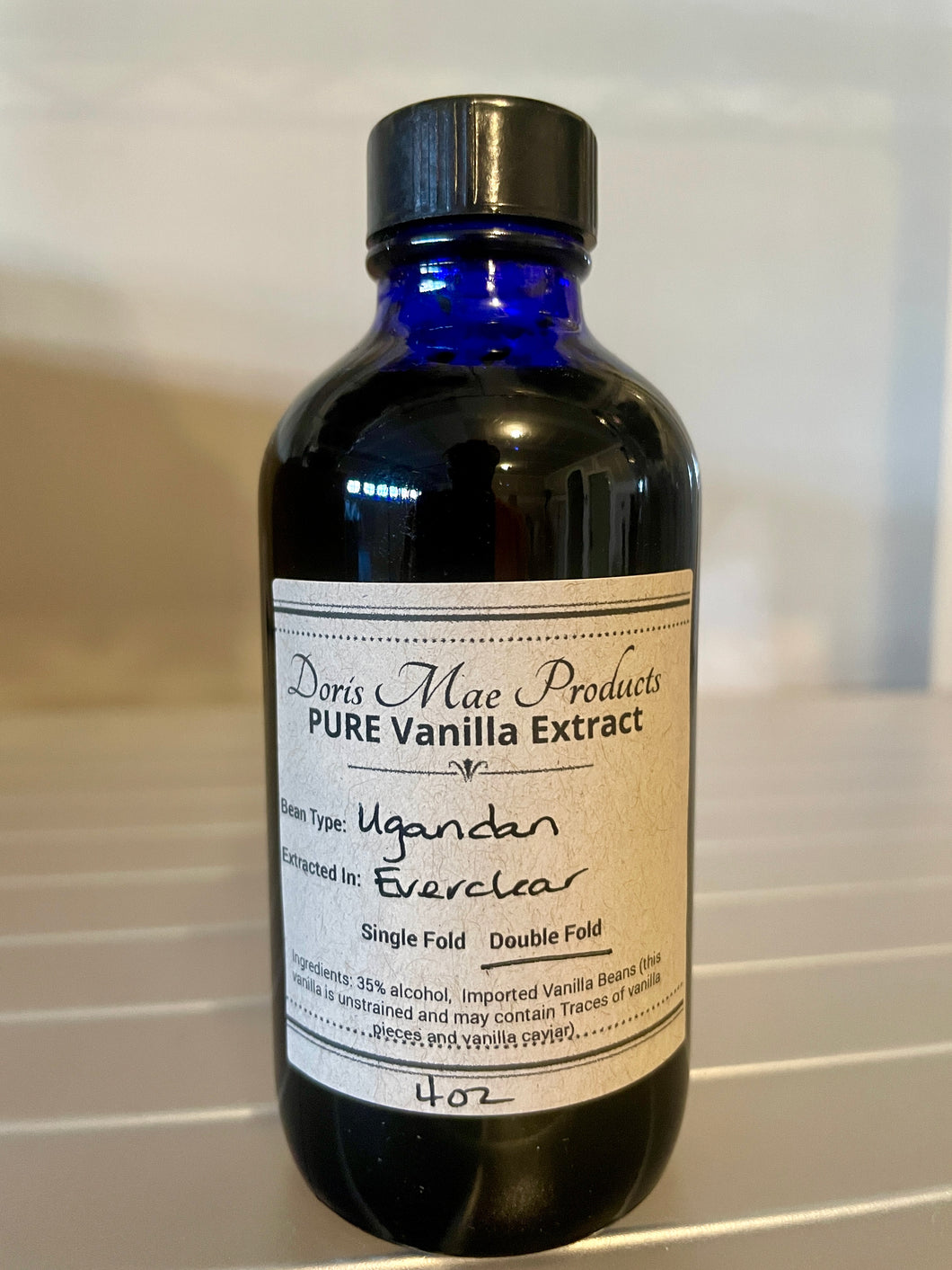 Pure Vanilla Extract (Ugandan Double Fold)